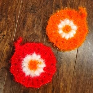 Kitchen Crochet Dishwashing Scrubbies